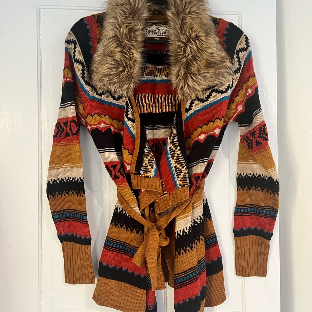 Powder River Faux Fur Sweater